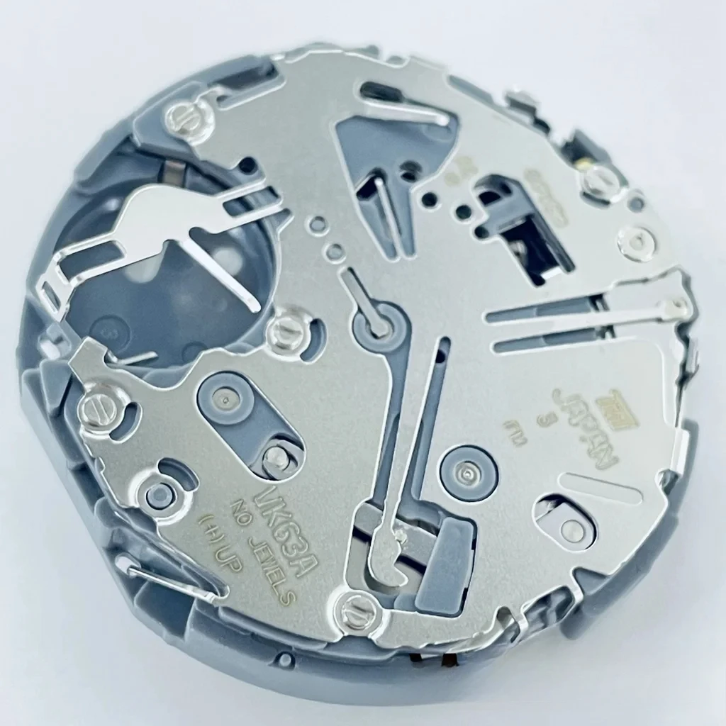 VK63 VK63A Quartz Movement Chronograph 24 Hours Replace for Watch Single Calendar Movement bezel
