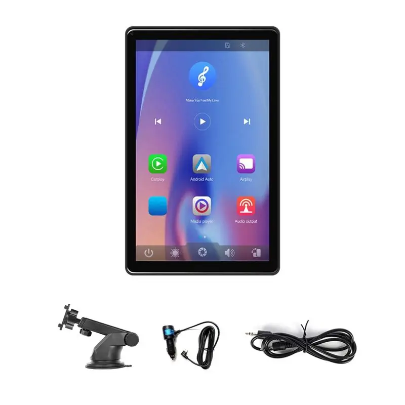 

Authentic 8Inch IPS Screen Carplay Monitor Wireless Carplay Android Auto Car Smart Screen Player Bluetooth Support Videos Rear C
