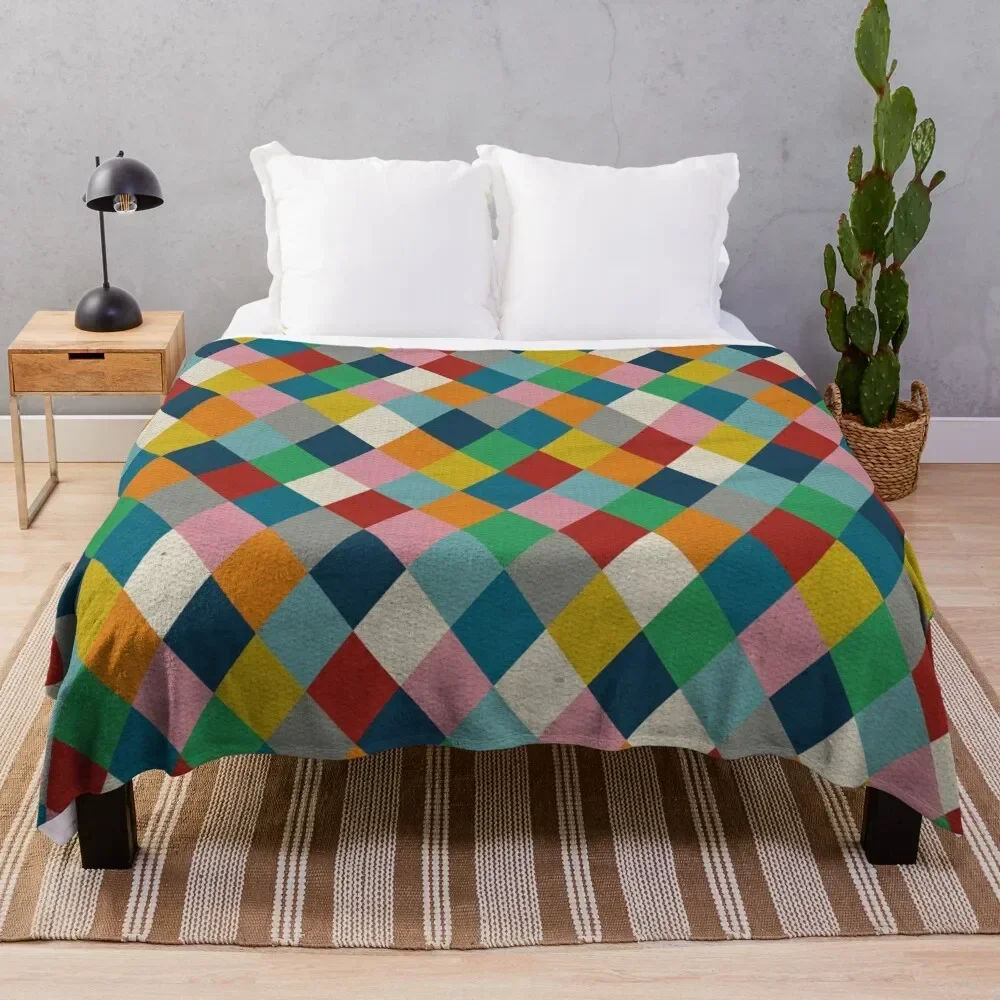 Harlequin Throw Blanket Blankets For Sofas Giant Sofa Fashion Sofas Blankets