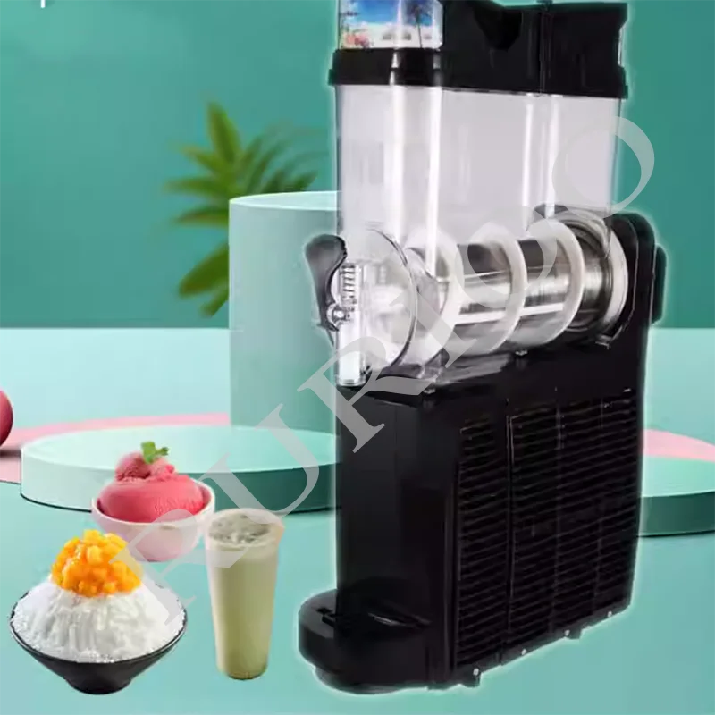 Hot Selling Low Cost Small Ice Slush Juice Making Machine 15l Single tank