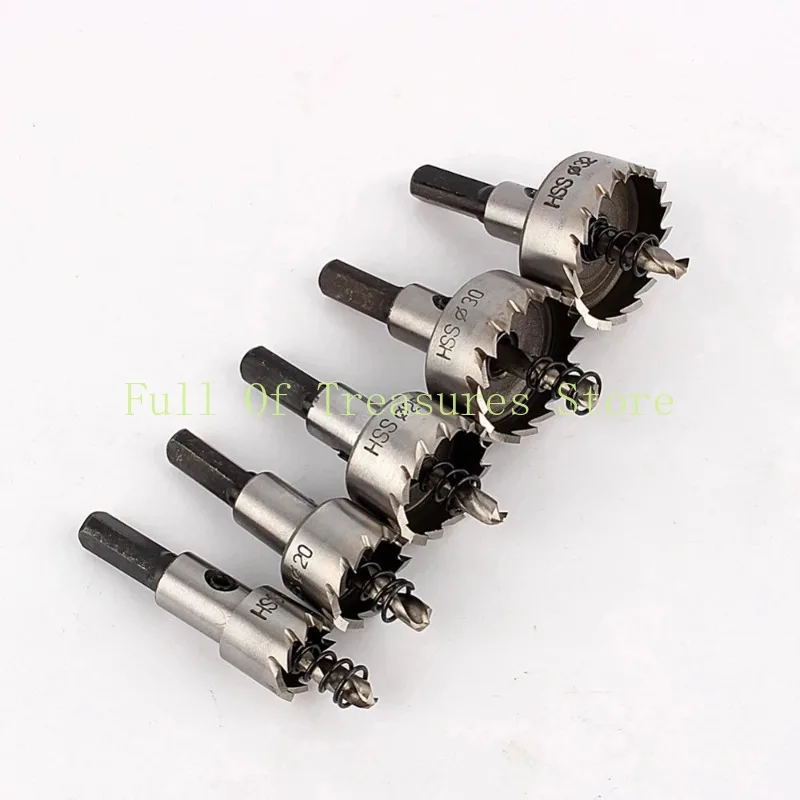 Imagem -05 - Broca de Metal Heavy Duty Hole Saw Cutter Tool Opcional Novo 16 mm 20 mm 25 mm 30 mm 32 mm 1pc Aço Inoxidável
