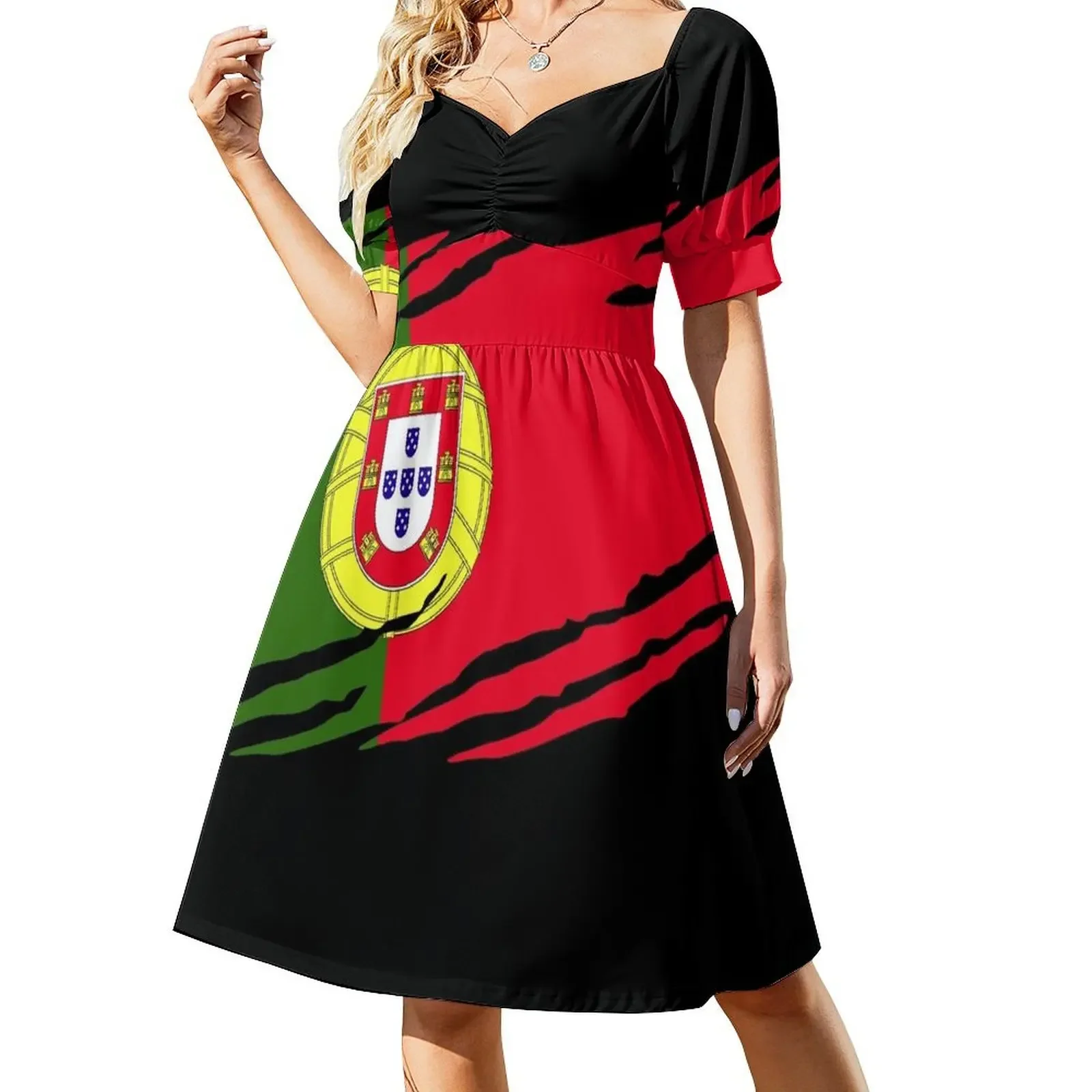 

portugal flag Sleeveless Dress Women's dresses Aesthetic clothing women's evening dresses 2025 Dress