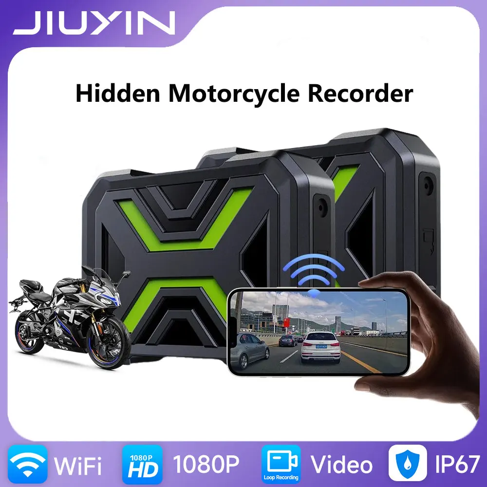 

Motorcycle Dual 1080P DVR Front Rear View Waterproof Night Vision Action Camera Recorder WiFi Smart Connect Motorcycle Dash Cam