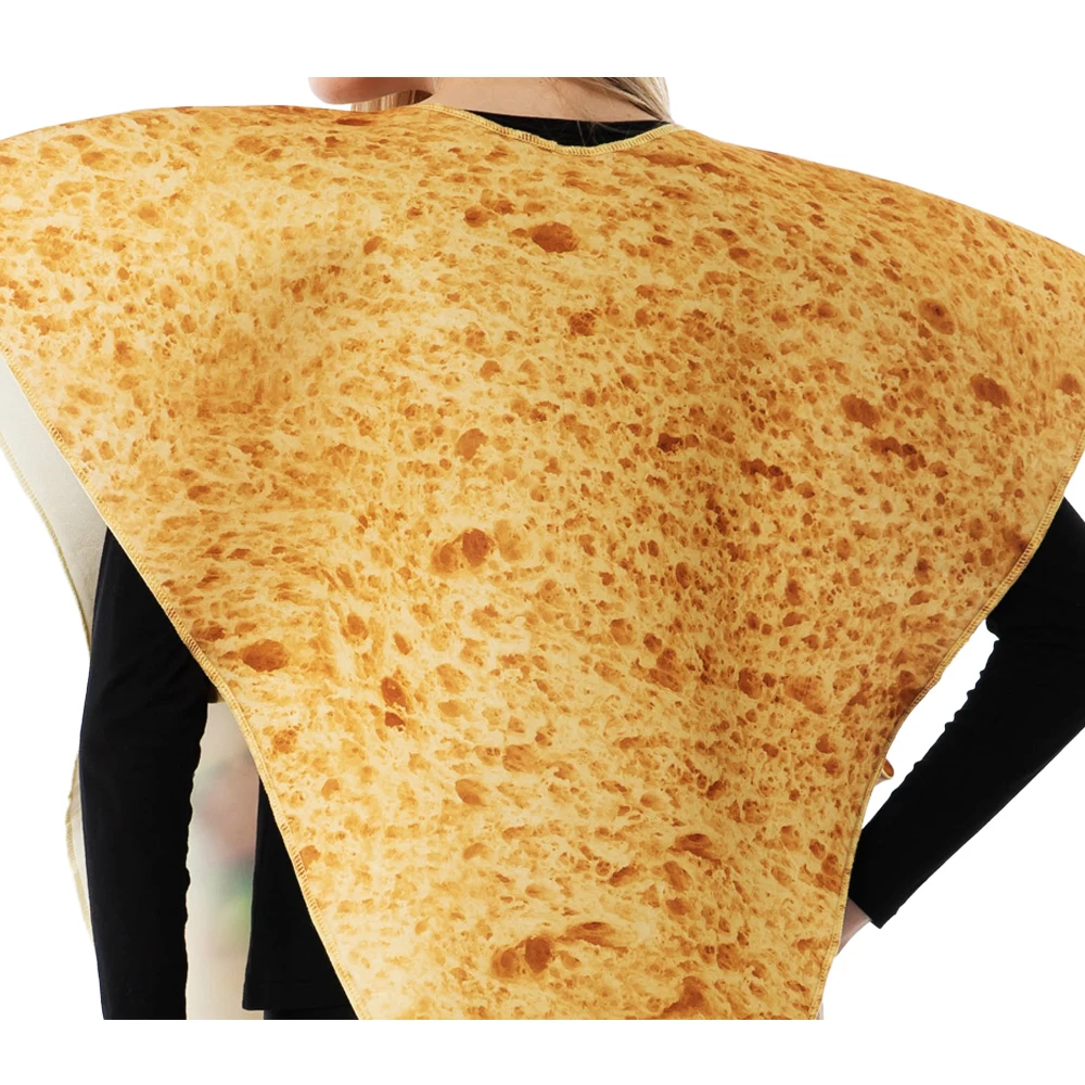 Volwassen Grappige Pizza Slice Cosplay Kostuum Mannen Vrouwen Halloween Voedsel Paar Outfits Carnaval Pasen Purim Fancy Dress