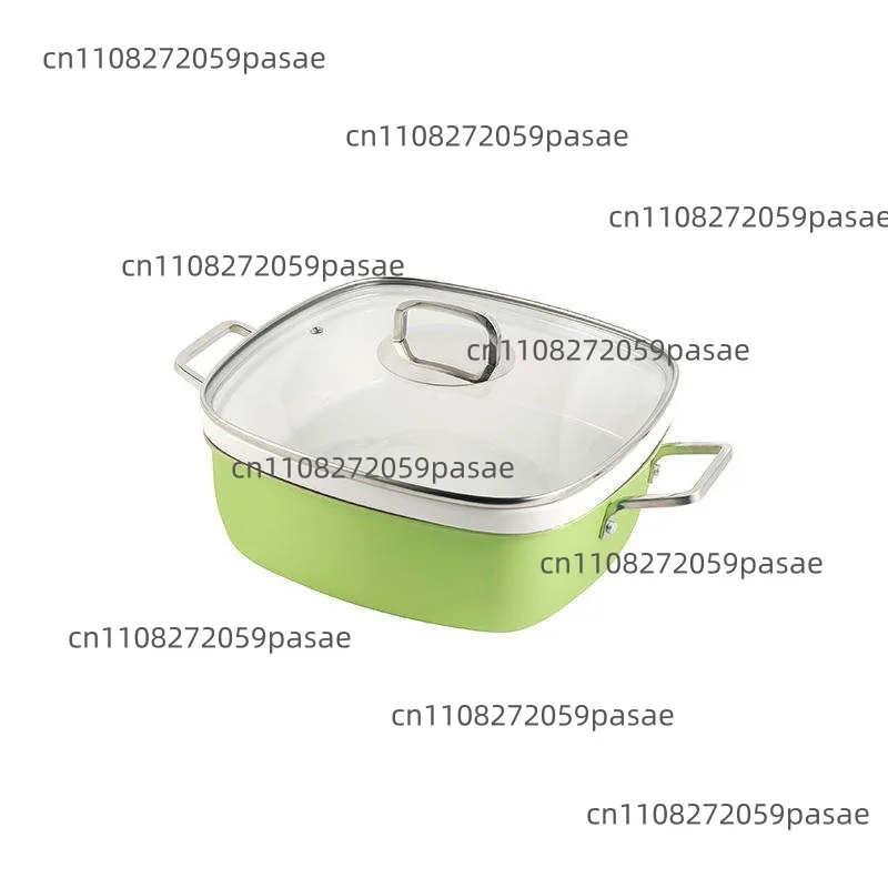 Top Quality Soup Pot Stock Induct 3ply Stainless Steel 304 White Cookware Cooking Pot With Handle