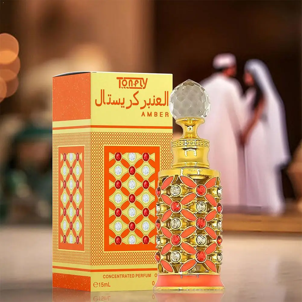 Middle Eastern Women's Perfume 15ML Arabian Luxury Charming Elegance Fragrance Long-lasting Gentle Eau De Parfum
