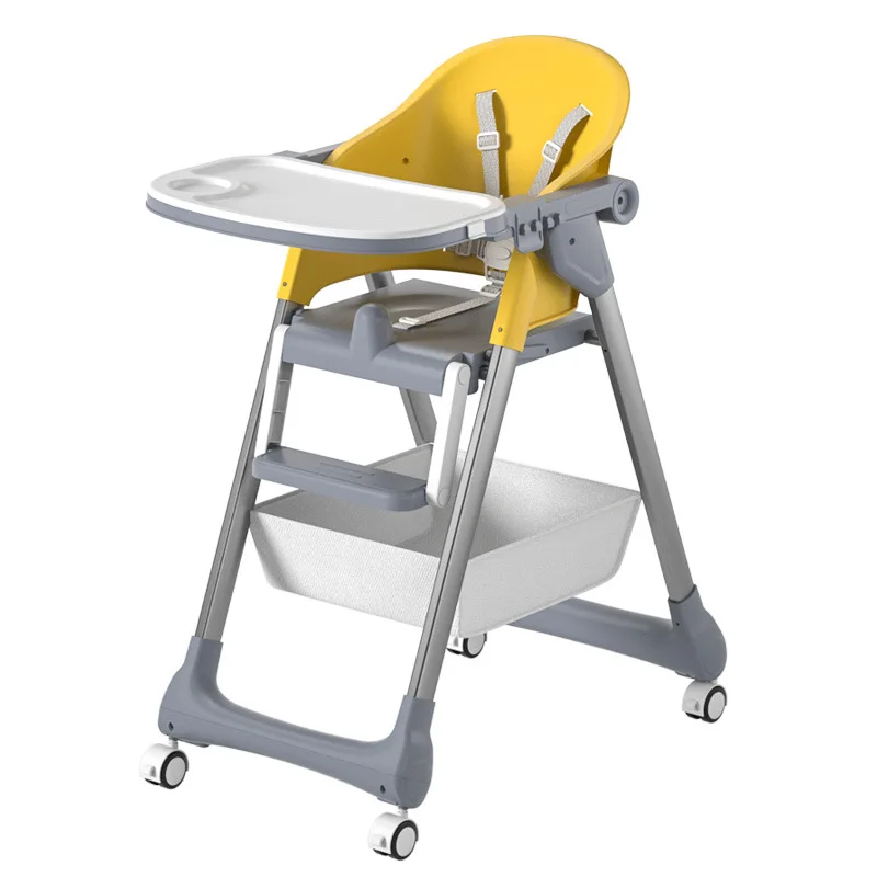 Baby feeding dining chair Children's chair Multi-functional foldable portable home infant learning dining chair