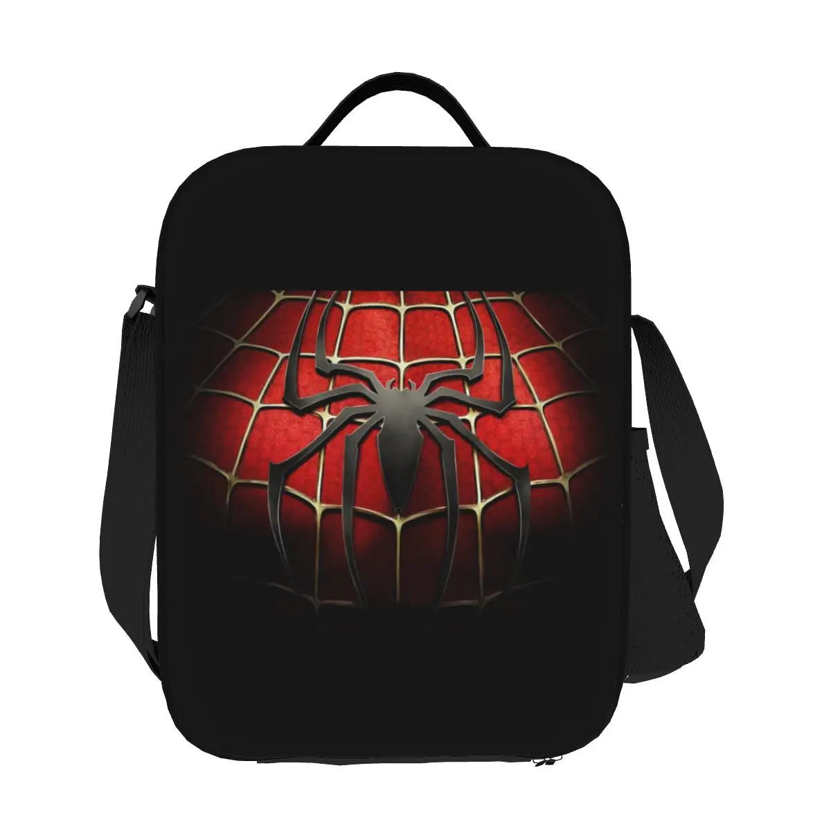 Spider Chest Thermal Insulated Lunch Bags Women Animal Resuable Lunch Tote for Outdoor Picnic Storage Bento Food Box