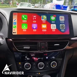 1920*720 QLED Android 13 ekran multimedialny odtwarzacz wideo dla Mazda 6 Ⅲ GL GJ 2012 - 2017 Atenza CarPlay Radio samochodowe Autoradio 256GB