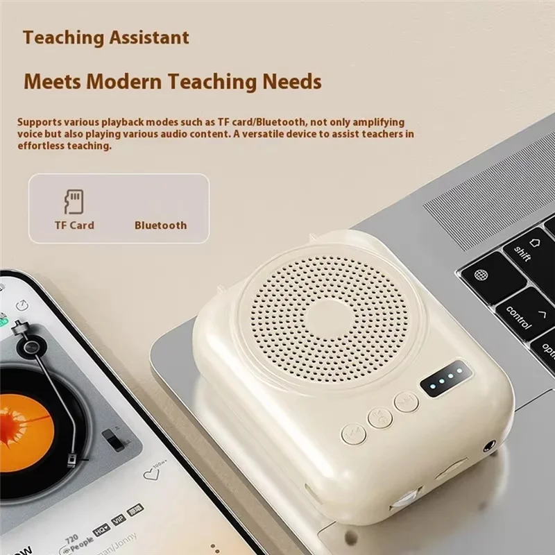 

Bluetooth Voice Amplifier S27 Bee Loudspeaker Portable Voice System For Presentations-ABIU