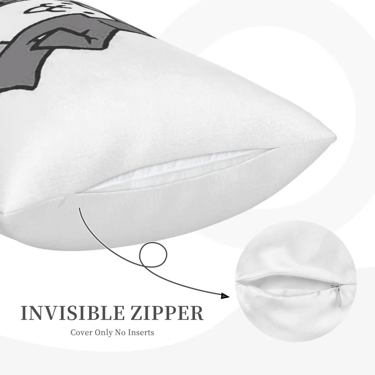 Gato Jotaro Battle Cats Rectangle Pillowcase Cushion Cover Decorative Bedroom Bed Home Comfort Throw Pillow