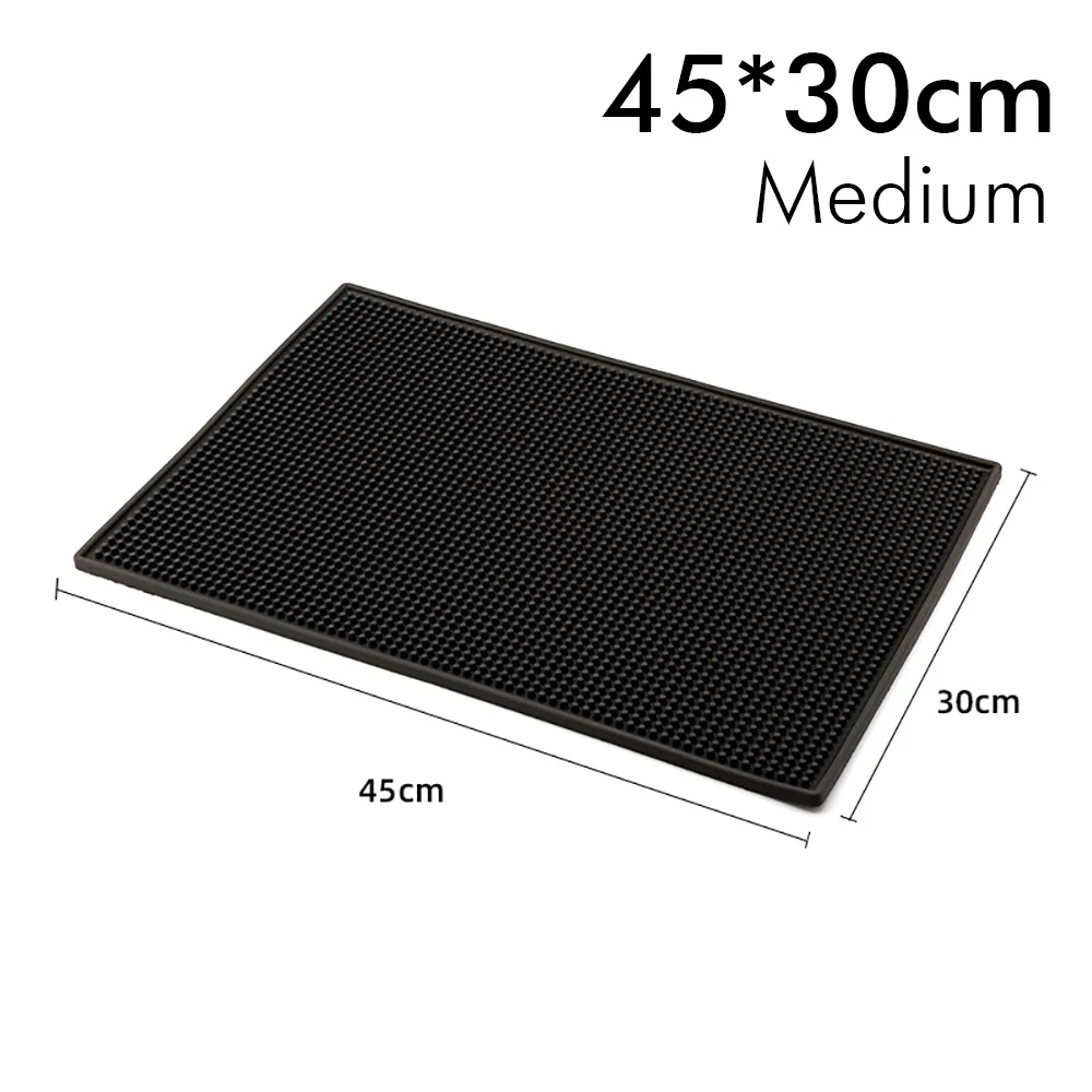 Gummi Bar Matte Anti-slip PVC Cafe Bar Matten Hause Tasse Matte Wasserdicht Hitzebeständige Langlebig Küche Ablauf Matte Geschirr trocknen Matten