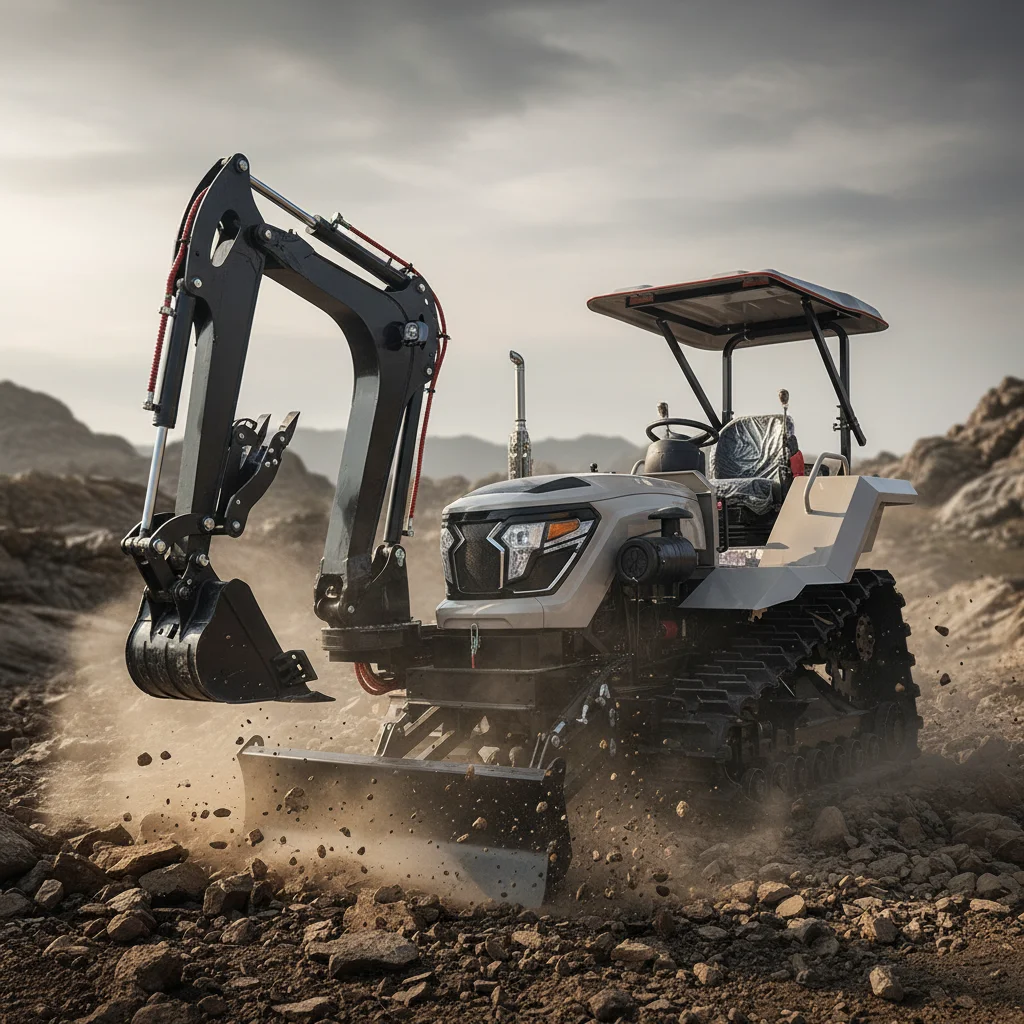 

Многофункциональный сельскохозяйственный трактор 100 л.с. с высокой мощностью для индивидуальной настройки под нужды фермерского хозяйства