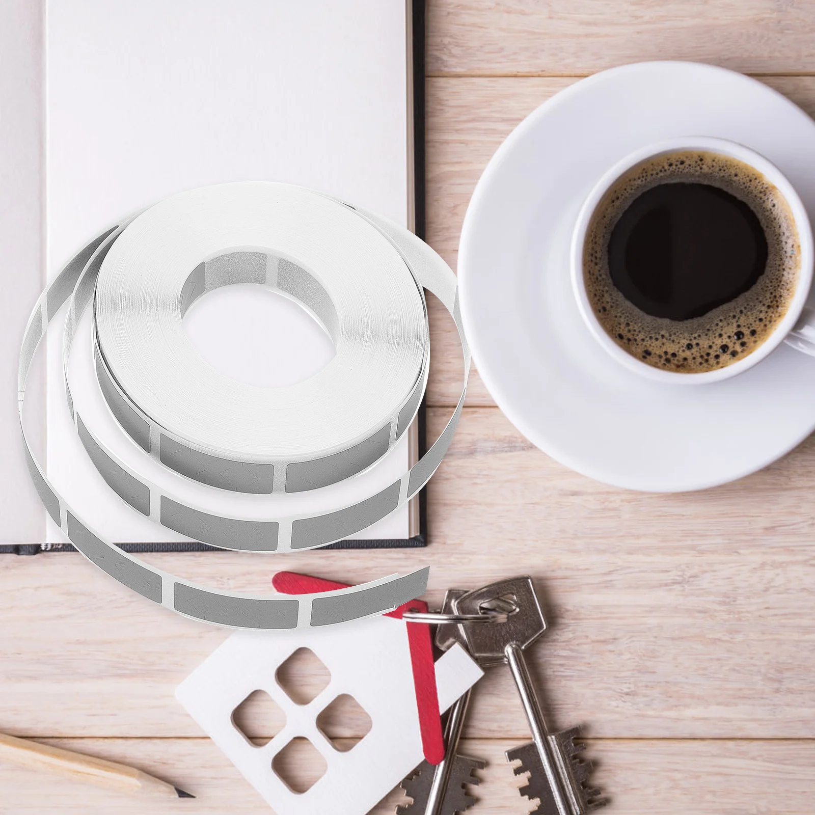 

1 Roll Silver Grey Scratch Off Coating Stickers Scratch Off Labels for DIY Stickers Gift Decor Party Supplies Stick Labels