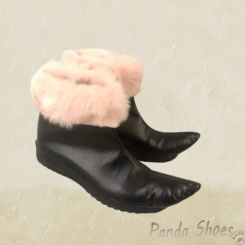 분고 스트레이 도그스 고골 코스프레 신발 애니메이션 코스 레드 롱 부츠 BSD 페도르 D 코스프레 의상 소품 신발 콘 할로윈