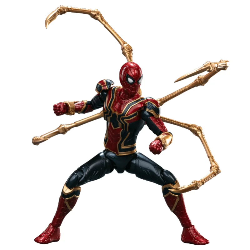 

FondJoy, оригинальная сборная серия Marvel, 1/12, сборная модель «Железный Человек-паук», подарок для мальчиков, коллекционные украшения