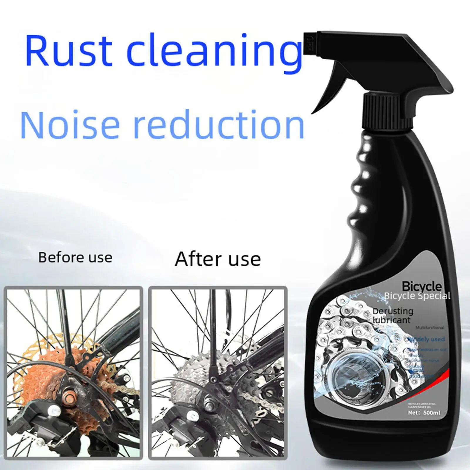Bike Chain Lubricant Reduce Noise and Chainsuck Bike Cleaner Maintenance Oil