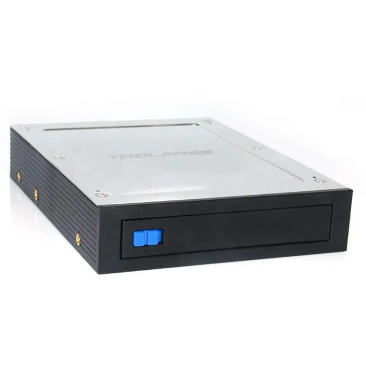New 3C-2.5 Inch to 3.5 Inch Internal Floppy Bay III 6Gbps Tray-LESS Mobile Rack for 2.5 Inch HDD SSD Hard Drive Backplane