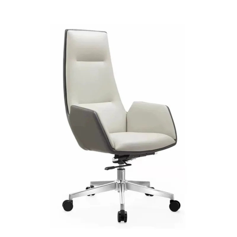 

Leather study business office chair