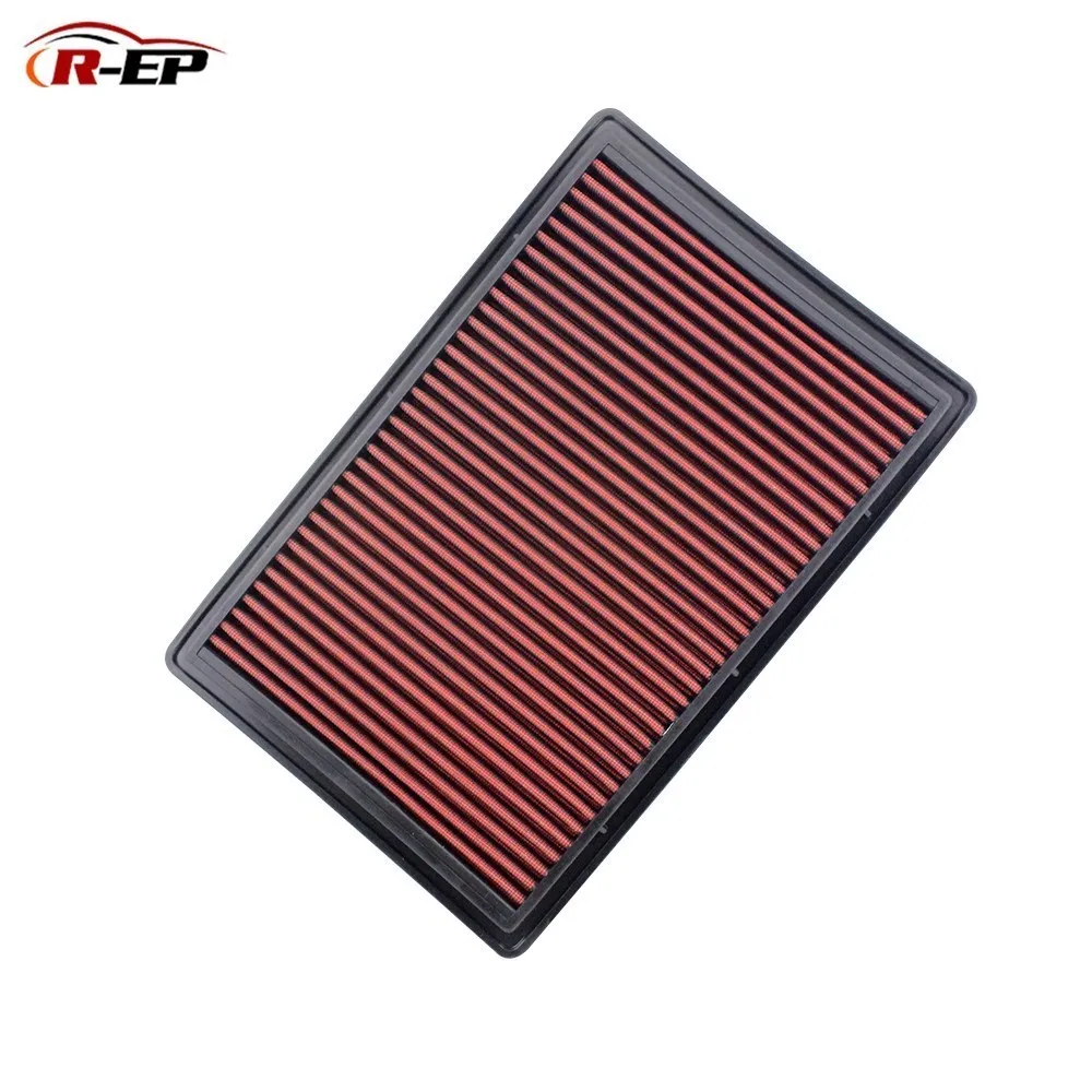 Replacement Panel Sport Air Filter For Mitsubishi Pajero 3 4 Shogun Montero V6 2000-2017 Washable High Flow Air Filter