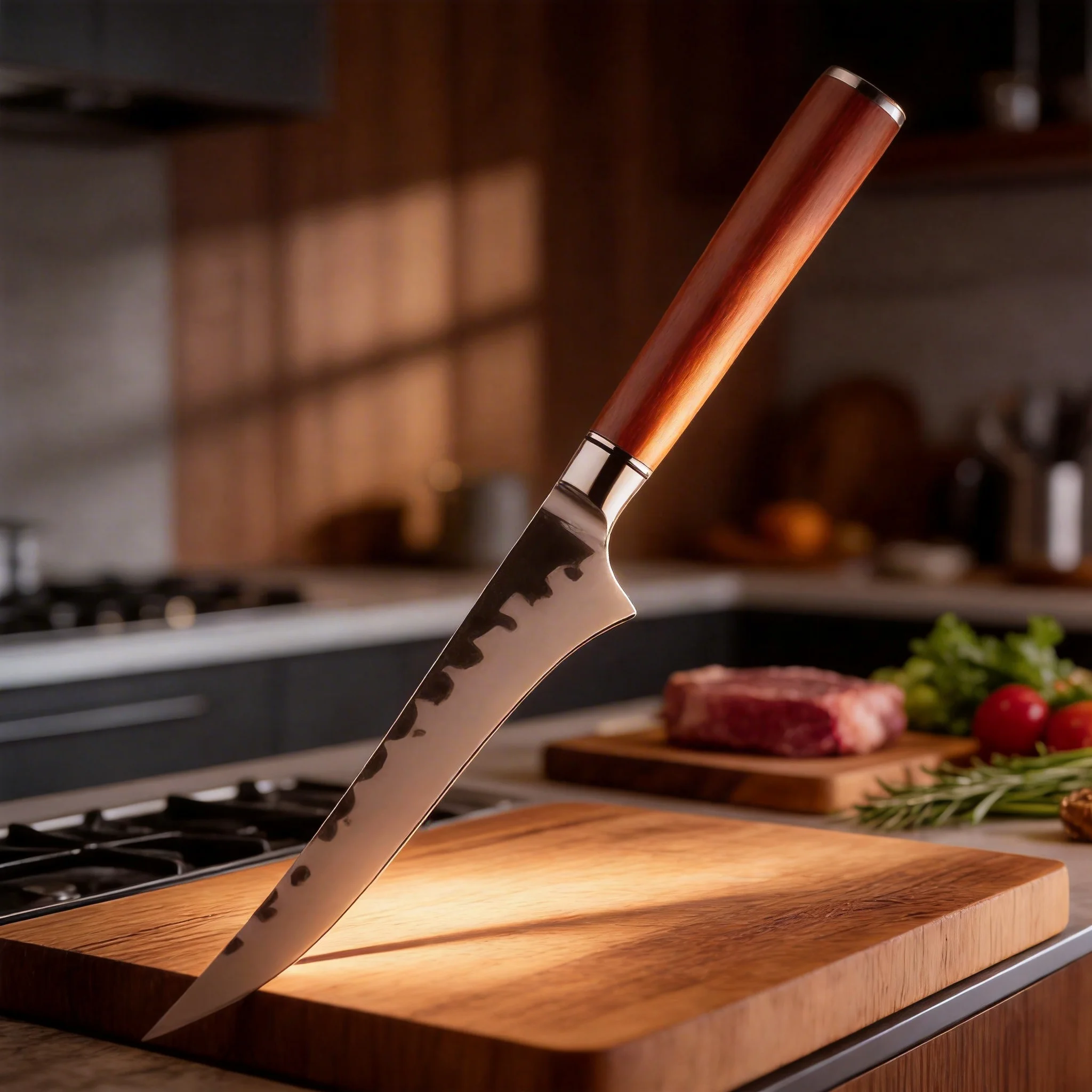 

Hand-forged bone removal knife, stainless steel kitchen knife, professional chef's knife for kitchen, sharp bone removal knife