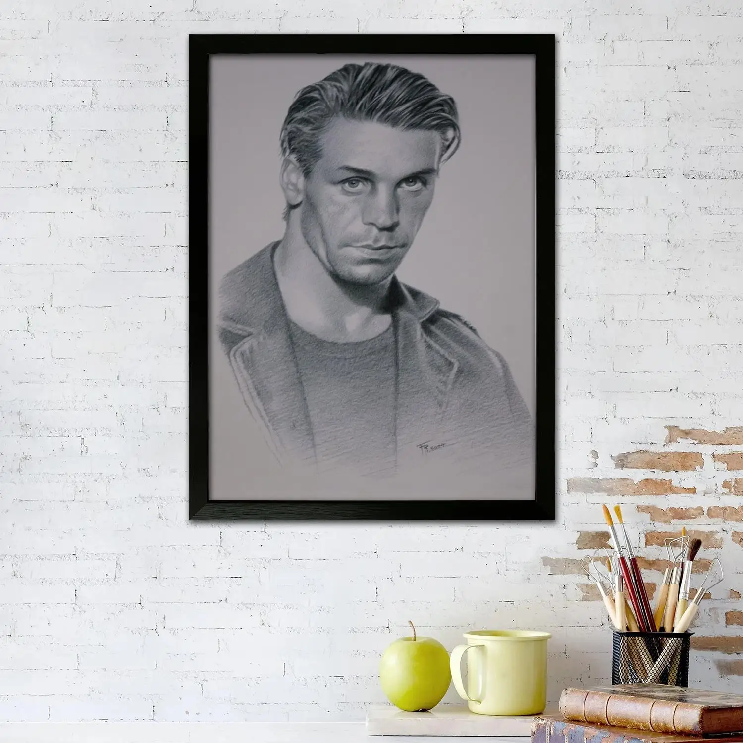 till lindemann Canvas Art Poster and Wall Art, Picture Print, Modern Family Bedroom Decor,Decorative painting