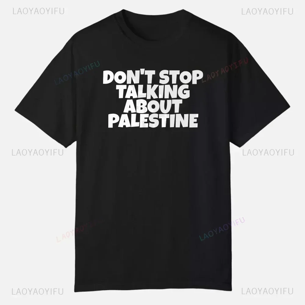 فلسطين مطبوعة القطن تي شيرت الملابس بلايز الرجال قصيرة الأكمام الجرافيك تيز جودة الملابس الصيف الشارع الشهير مخصص مضحك #1