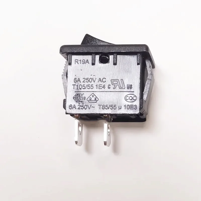 1~5pcs/lot Two-foot two-position boat-shaped switch flap switch R19A 15X21