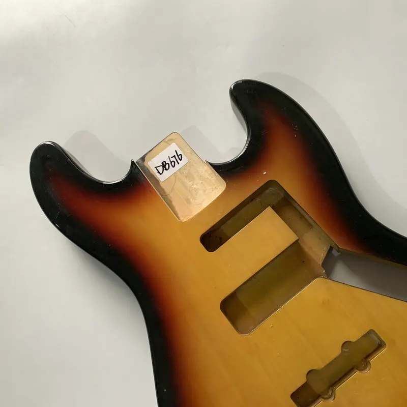 DB676  Jazz Bass Unfinished 4 Strings Electric Bass Sunburst Color DIY Guitar Parts Replace Accessories Right Hand Custom Order