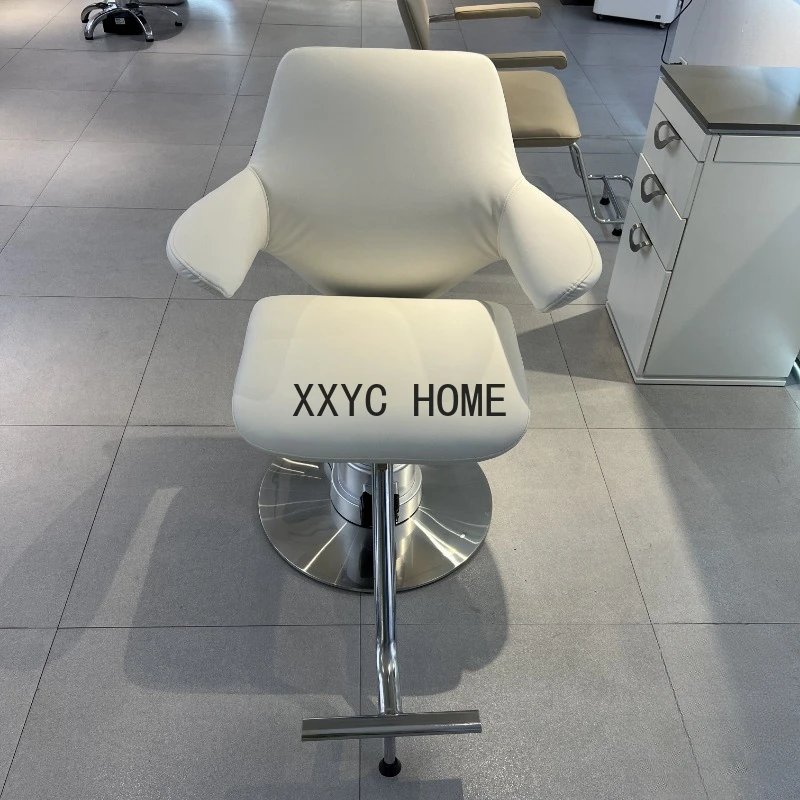 Shampoo Swivel Barber Chairs Facial Luxury Reception Ergonomic Barber Chairs Cosmetic Commercial Cadeiras  Furniture SR50BC