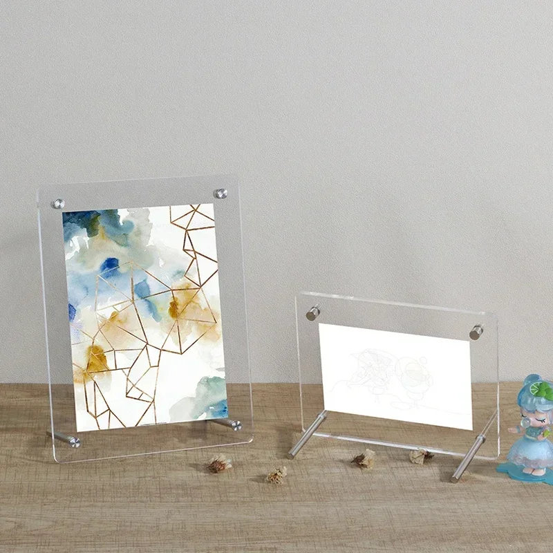 INS Transparent Acrylic Picture Frame