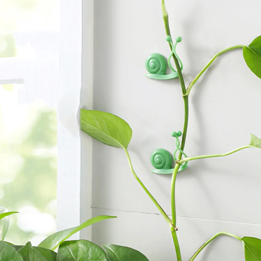 

20Pcs Plant Support Binding Clips High Viscosity Adhesive Space Saving Wall Vines Fixing DIY Home Decoration Plant Claiming Hook