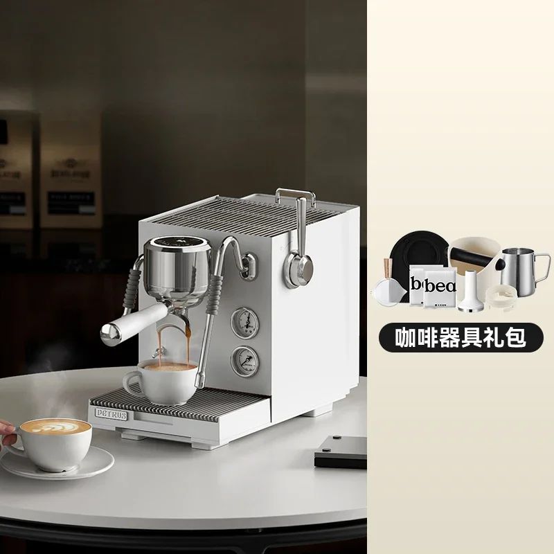 Petrus PE3900 Macchina per caffè espresso completamente semiautomatica Macchina per caffè espresso commerciale per uso domestico con macchina per caffè ad estrazione