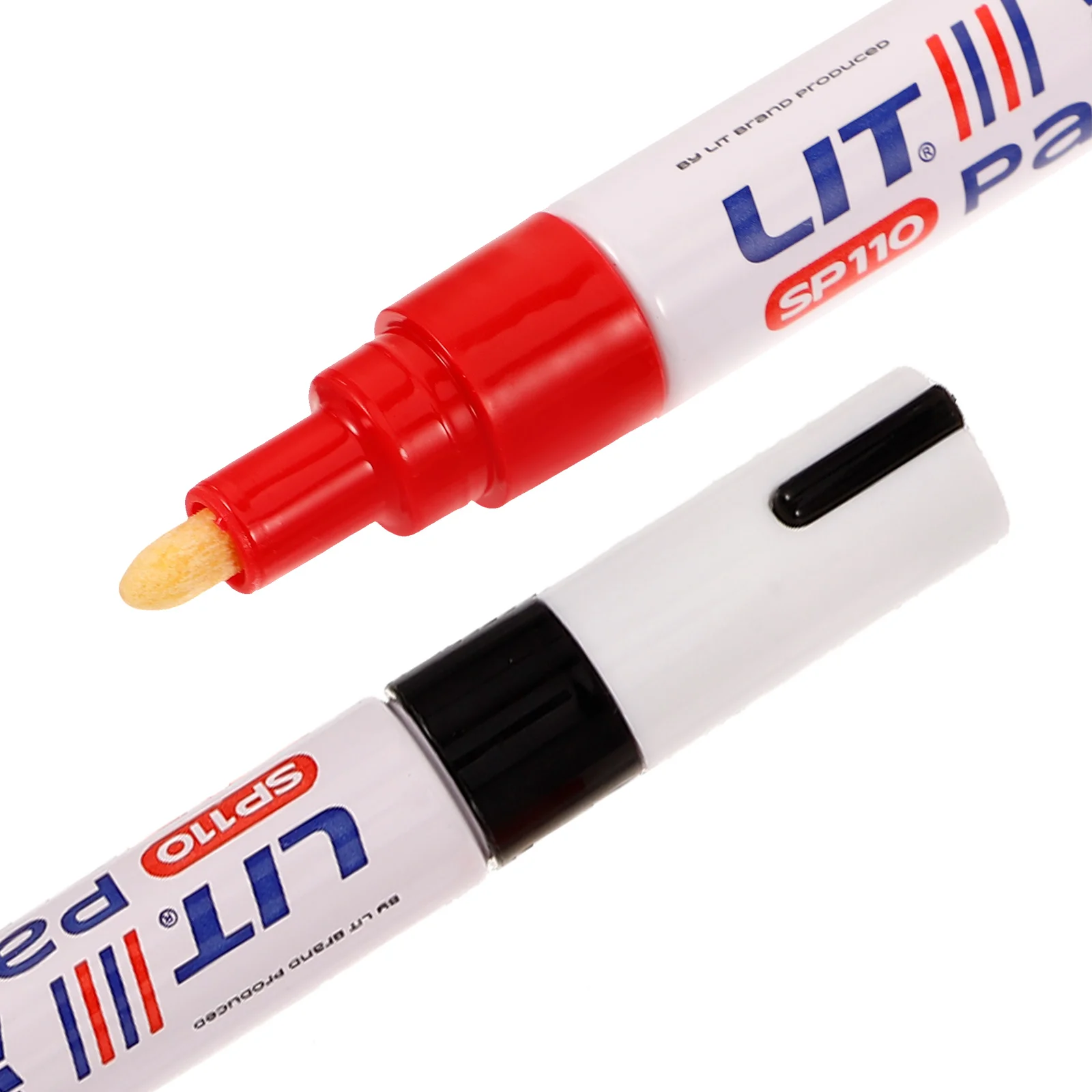 2 Pcs Tombstone Tracing Paint Monument Writing Repair Pen Marker Pens for Plastic