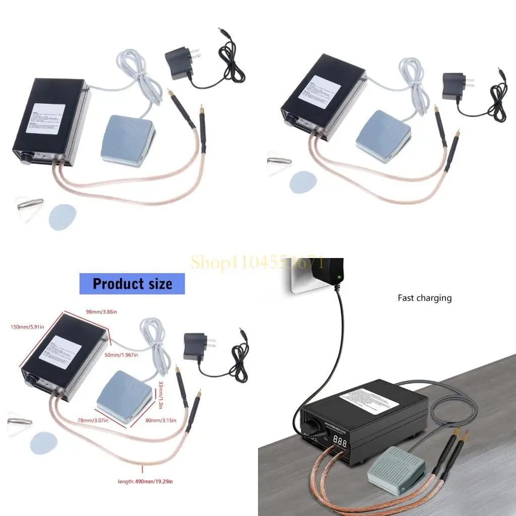 Best Seller Handheld Point Welding Device Point Welder 8000W For Batteries And Metal Hardware