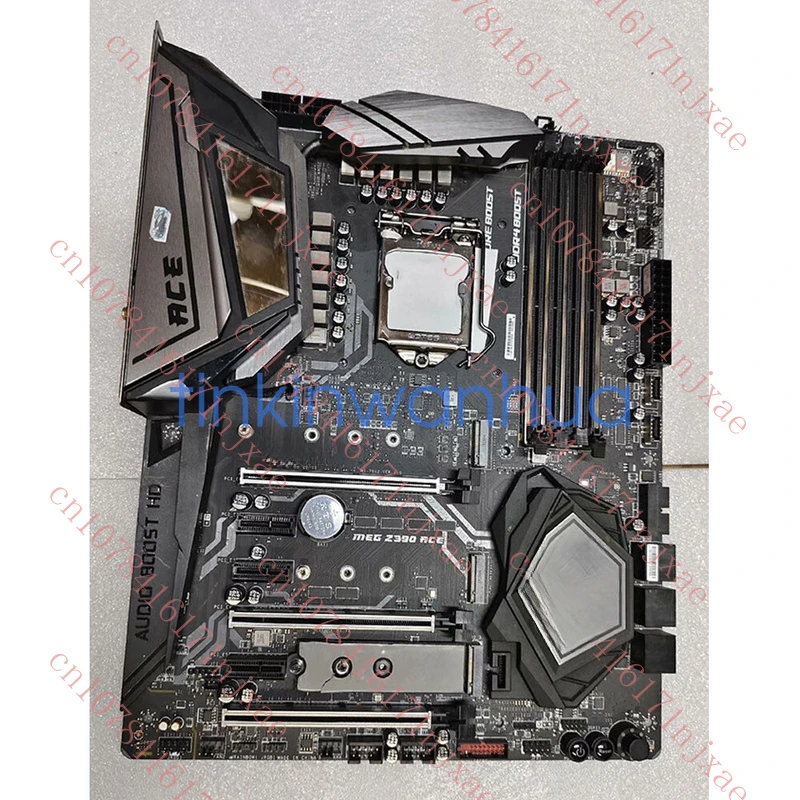 

used For MSI MEG Z390 ACE Motherboard DDR4 LGA1151 PCI-E 3.0 M.2 6×SATA3 ATX.
