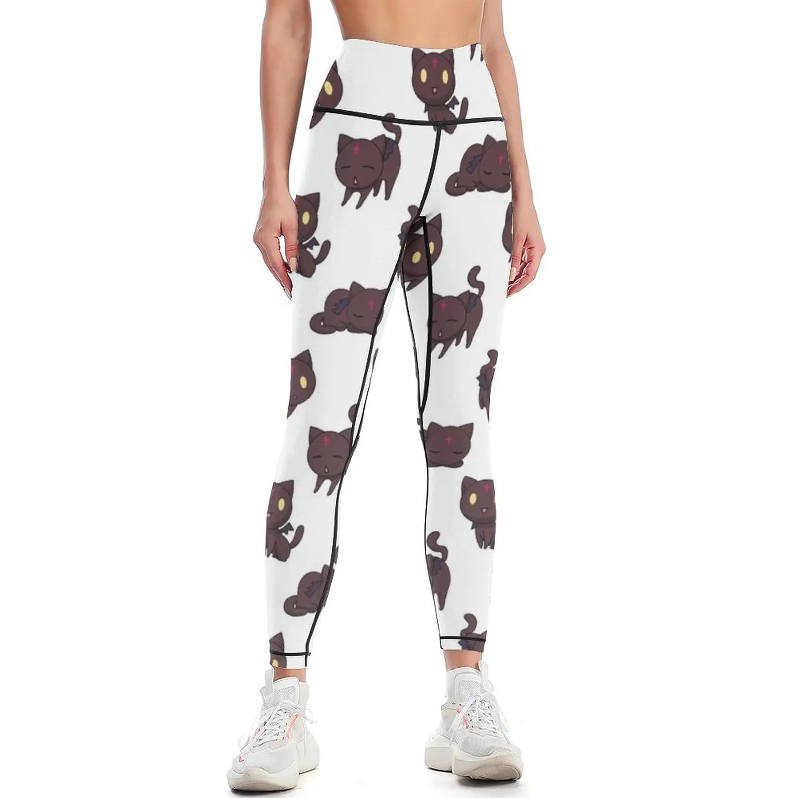 Mood = Chomusuke Leggings for physical sports shirts gym Womens Leggings