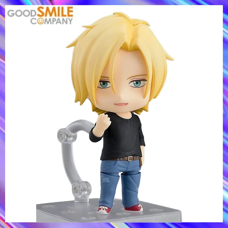 Original in Stock GSC Nendoron #1077 BANANA FISH Ash Lynx / Aslan Jade Callenreese Figures Model Toy Gift Collection Ornament