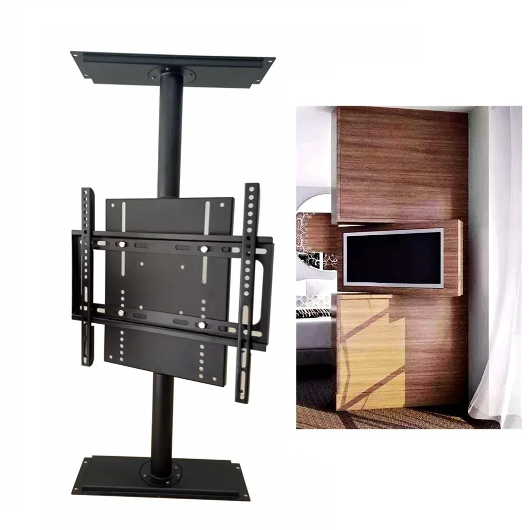 wooden tv cabinet partition designs 360 degree rotating LCD TV stand  metal TV bracket mount