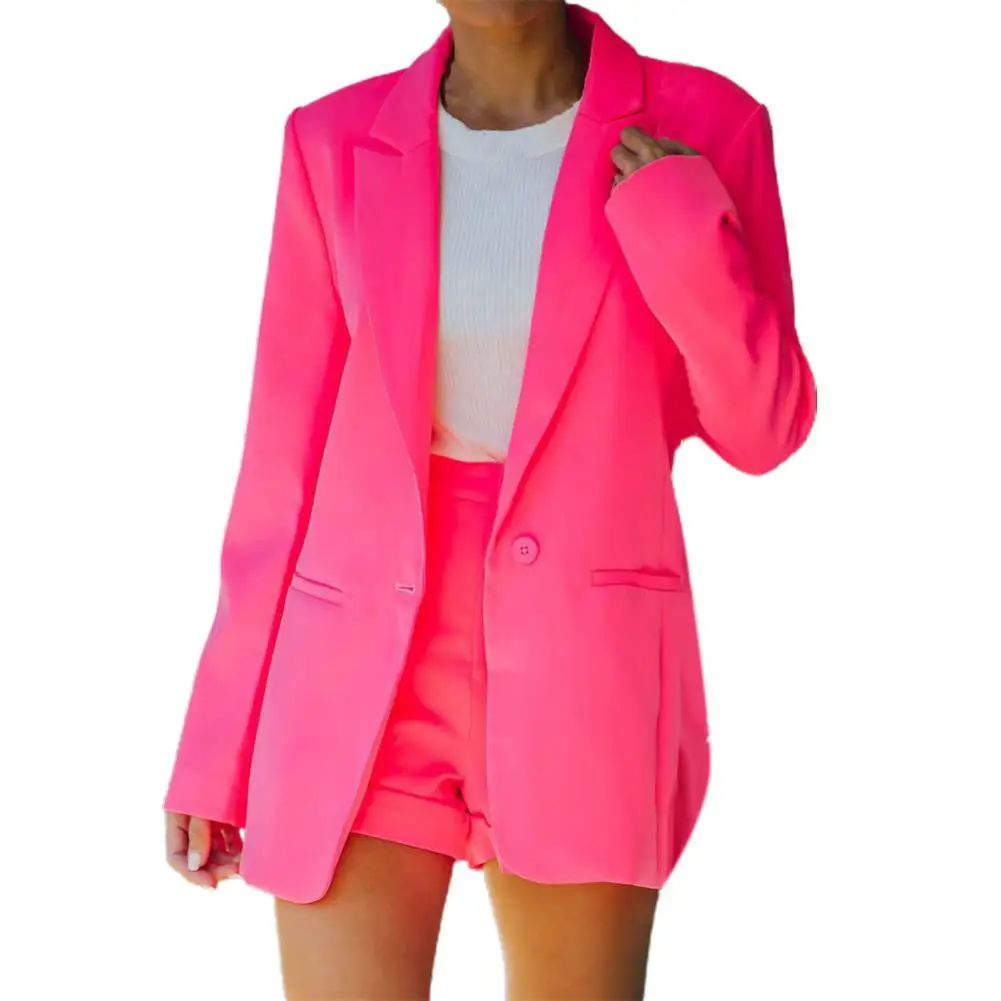 Fashion Suit Jacket Loose Long Sleeve Soft Long Sleeve Slim Office Blazer