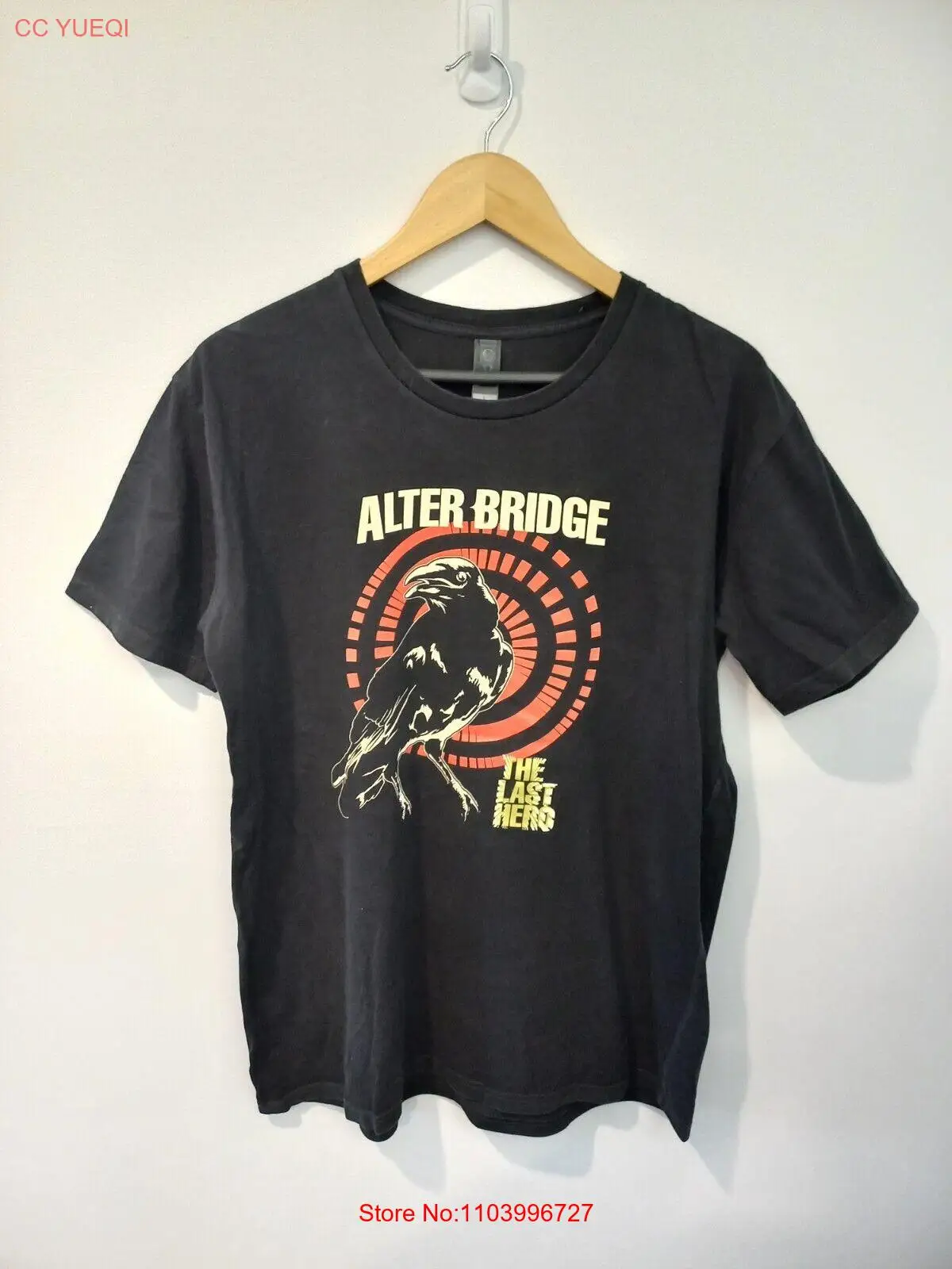 Alter Bridge The Last Hero Tour T Shirt Size L Rock N Roll Heavy Metal Hard