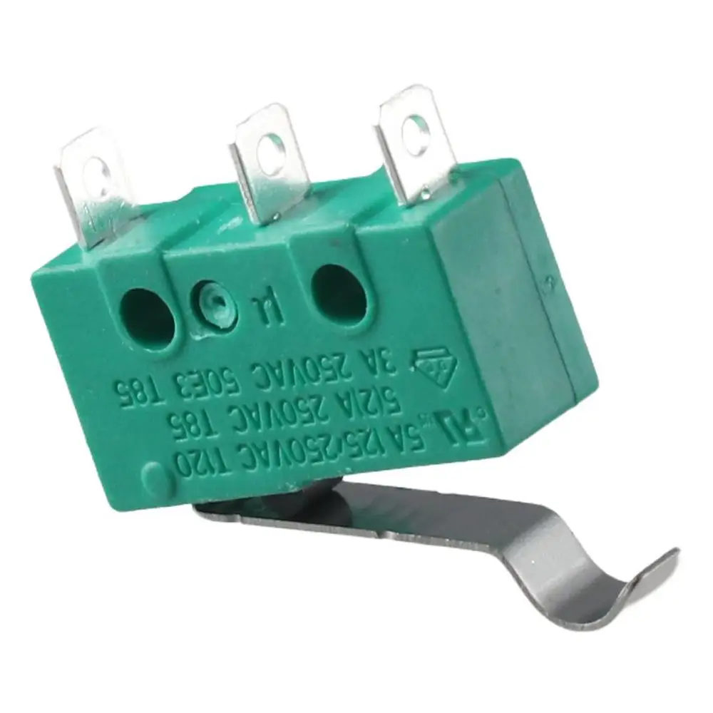 5PCS Durable KW4-3Z-3 Micro Switch AC 125V 3 Terminal Hinge Lever Switch Green 5A Limit Switch 3D Printer Accessories
