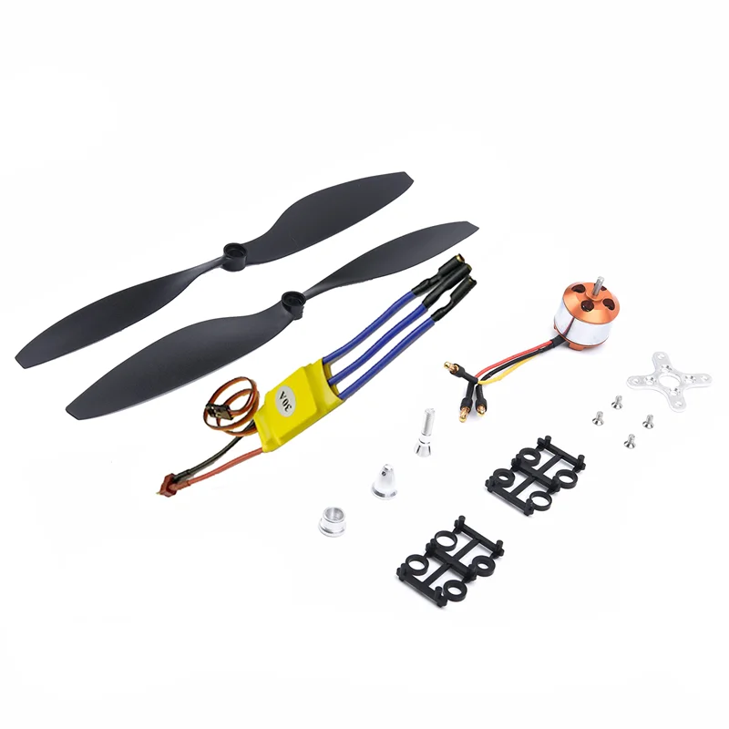 MACH-RC 2212 1000KV Brushless Motor+30A ESC Electric Speed Controller+1045 Propeller Kit For RC Multicopter Quadcopter Kit