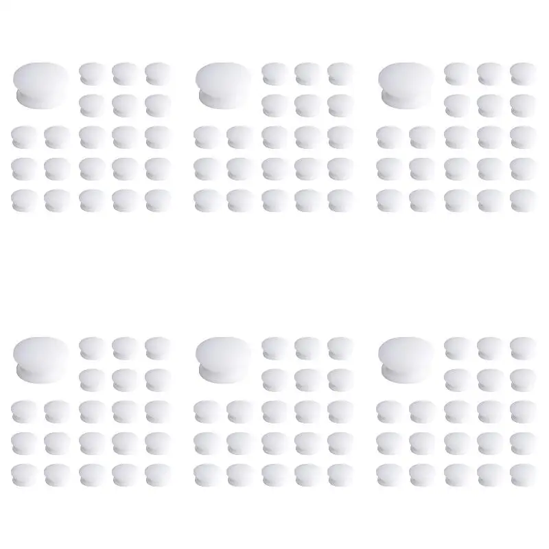 6Pack X(50 pcs T3 SNAPS Press Studs Scrapbook Sewing Buttons White