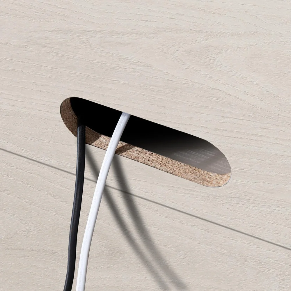 Modern Rectangular TV Stand TVs up to 75 inches with Cable Management Adjustable Shelves Two Cabinets Easy Assembly