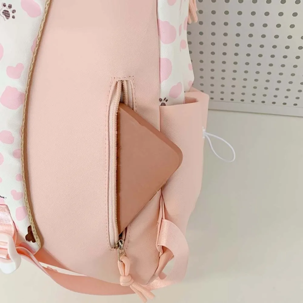 

Daypack Nylon Dachshund Backpack Contrast Color Casual Students School Bag Durable Scratch Prevention Large Capacity Backpack
