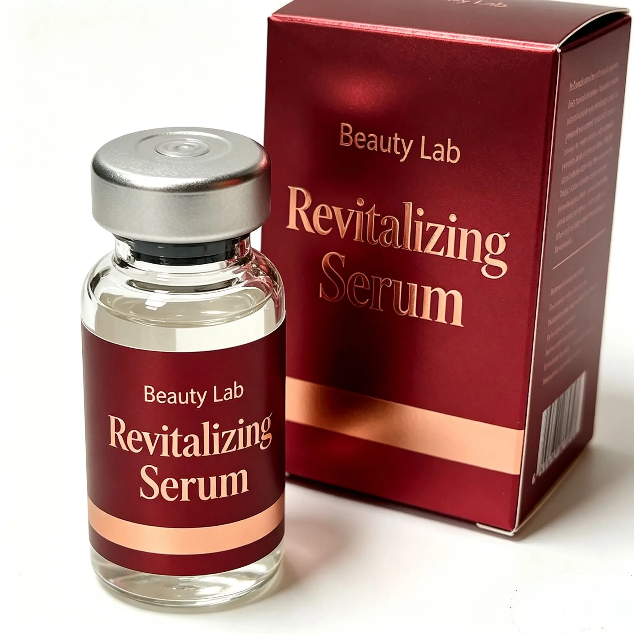 Étiquettes personnalisées en vinyle autocollantes pour flacons de peptides Nutrition Fitness Beauté, boîtes d'emballage imprimées HD imperméables