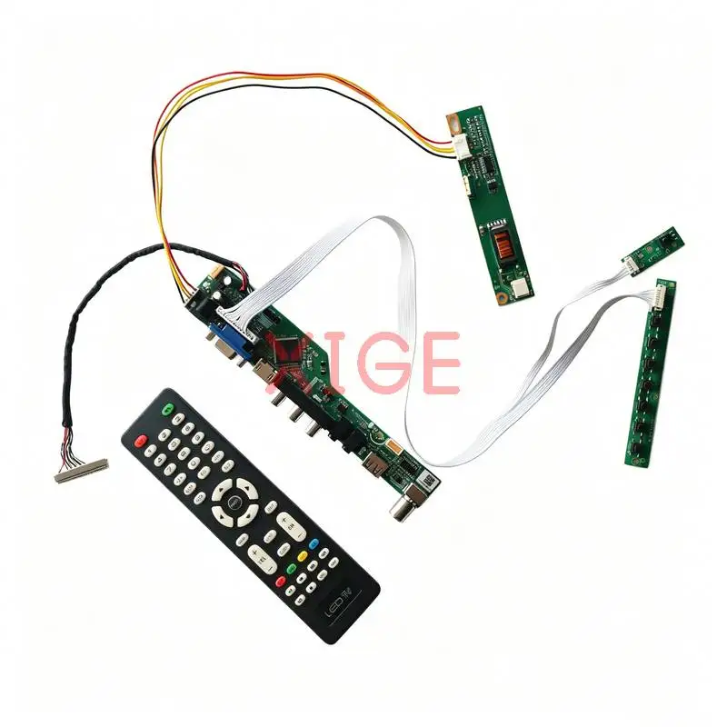 

For B150XG07 B150XG01 B150XG02 B150XG05 Matrix Controller Drive Board DIY Kit 1024*768 1024x768 HDMI+VGA+AV+USB 1CCFL LVDS-30Pin