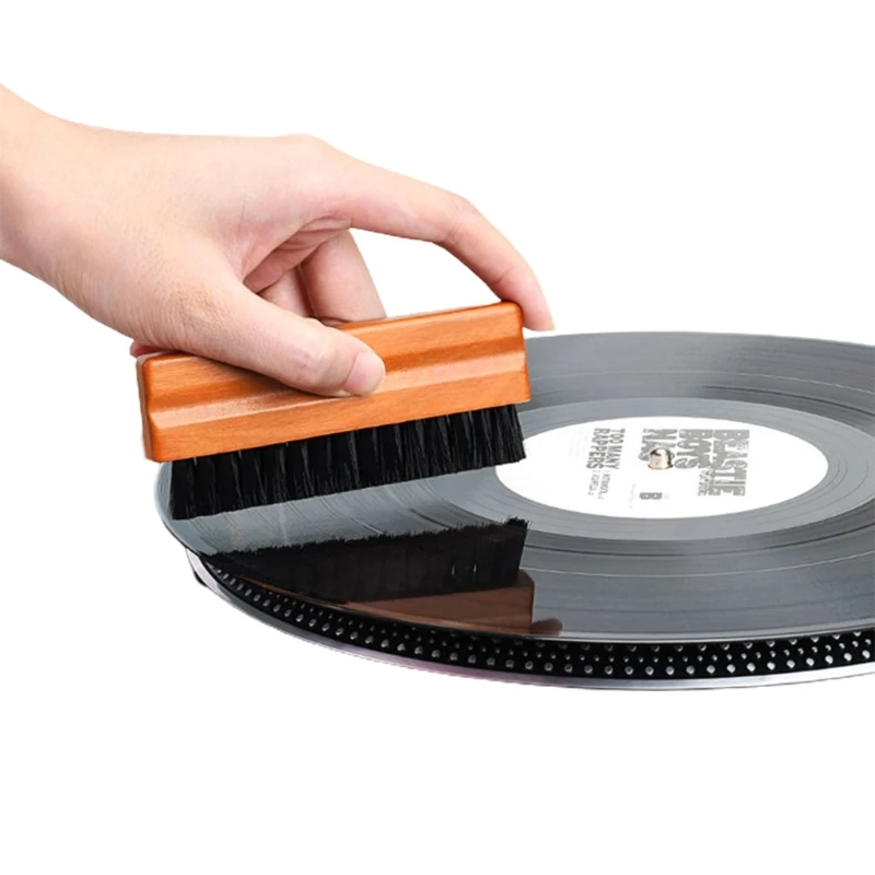 Vinyls Cleaning Brush Efficient Record Cleaning Brush Improve Sound Quality