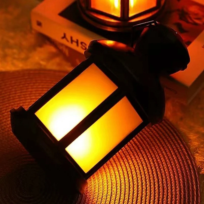 TKOH-Retro เปลวไฟกลางแจ้ง Camp เต็นท์ Night Light แสงการถ่ายภาพ Props ของขวัญ